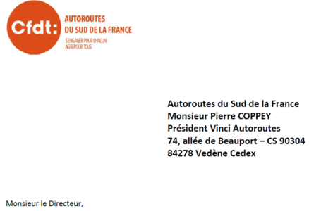 Médaille du travail : la CFDT interpelle le Directeur