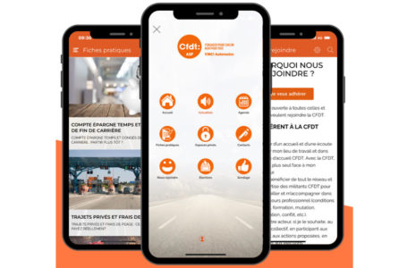 Nouveau : Téléchargez l’application CFDT ASF